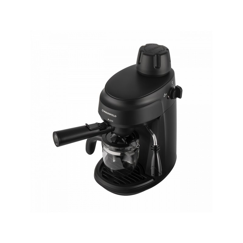 Вид сверху на кофеварку Maunfeld MF-733BK