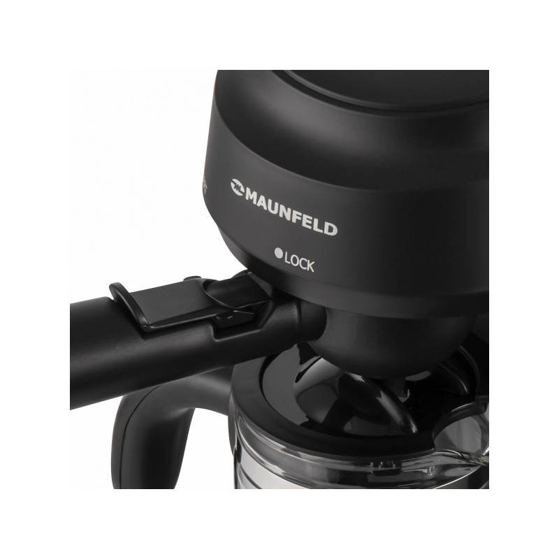 Рожок с фиксатором кофеварки Maunfeld MF-733BK