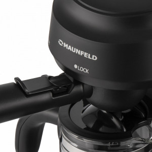 Рожок с фиксатором кофеварки Maunfeld MF-733BK