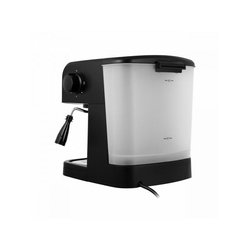 Вид сзади на кофеварку Maunfeld MF-734BK