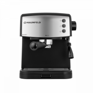 Вид спереди на кофеварку Maunfeld MF-734BK