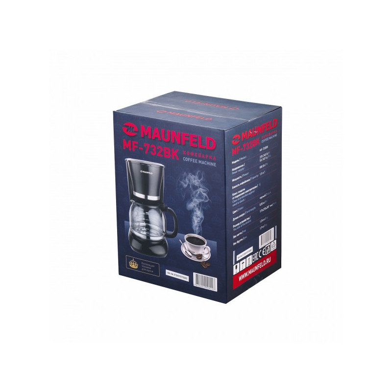 Коробка кофеварки Maunfeld MF-732BK