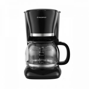 Вид спереди на кофеварку Maunfeld MF-732BK