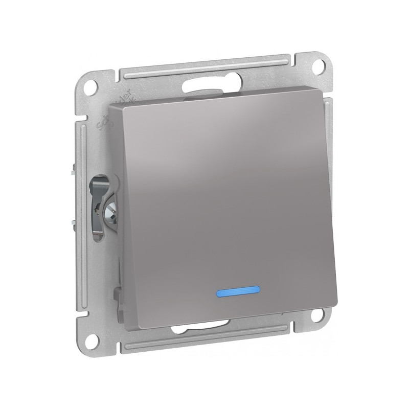 Выключатель Schneider Electric Atlas Design ATN000363 алюминий