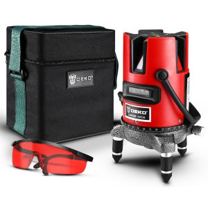 Лазерный уровень Deko DKLL02RB SET 1 065-0275 комплект