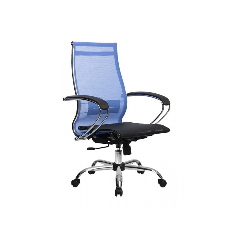 Кресло компьютерное Metta Комплект 9 CH черный/васильковый