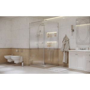 Душевой уголок Ambassador Set 90х90 10011101L-ST1 вид в ванной