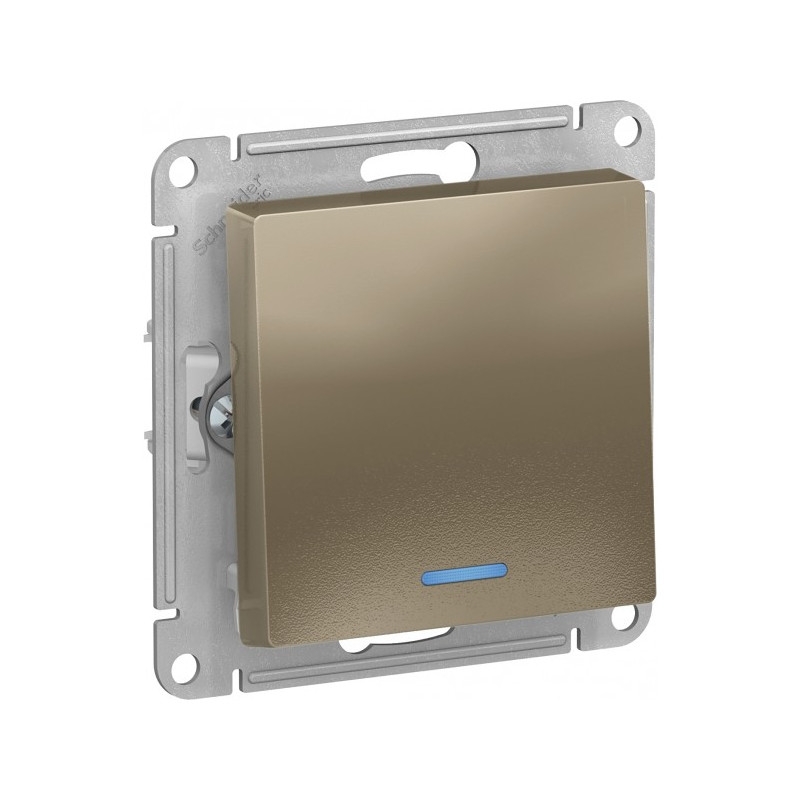 Выключатель Schneider Electric Atlas Design ATN000513 шампань
