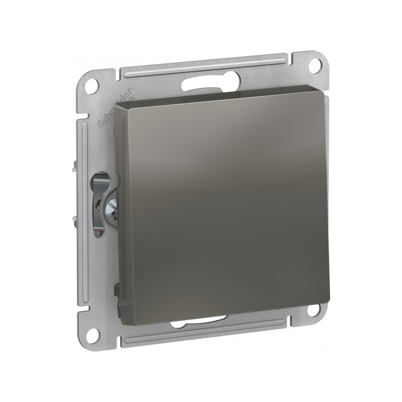 Выключатель Schneider Electric Atlas Design ATN000911 сталь