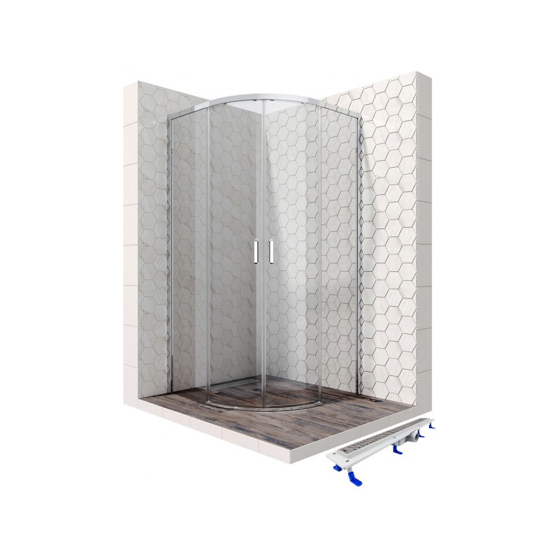 Душевой уголок Ambassador 100х100 11011102-ST3 комплект