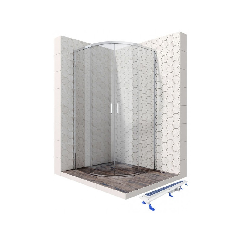 Душевой уголок Ambassador 100х100 11011102-ST4 комплект