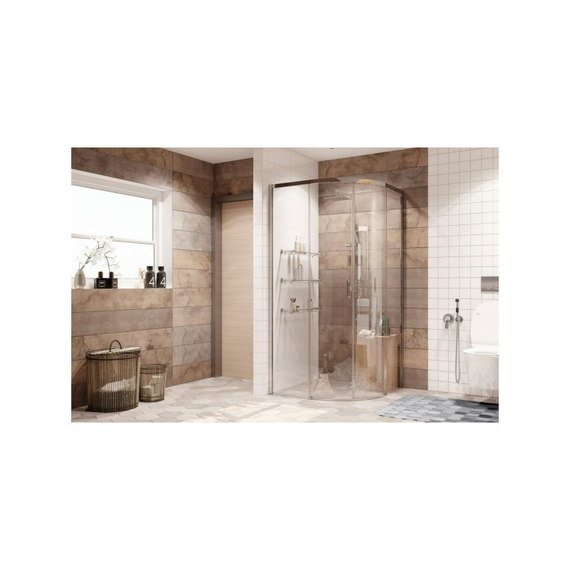 Душевой уголок Ambassador 100х100 11011102-ST6 вид в ванной