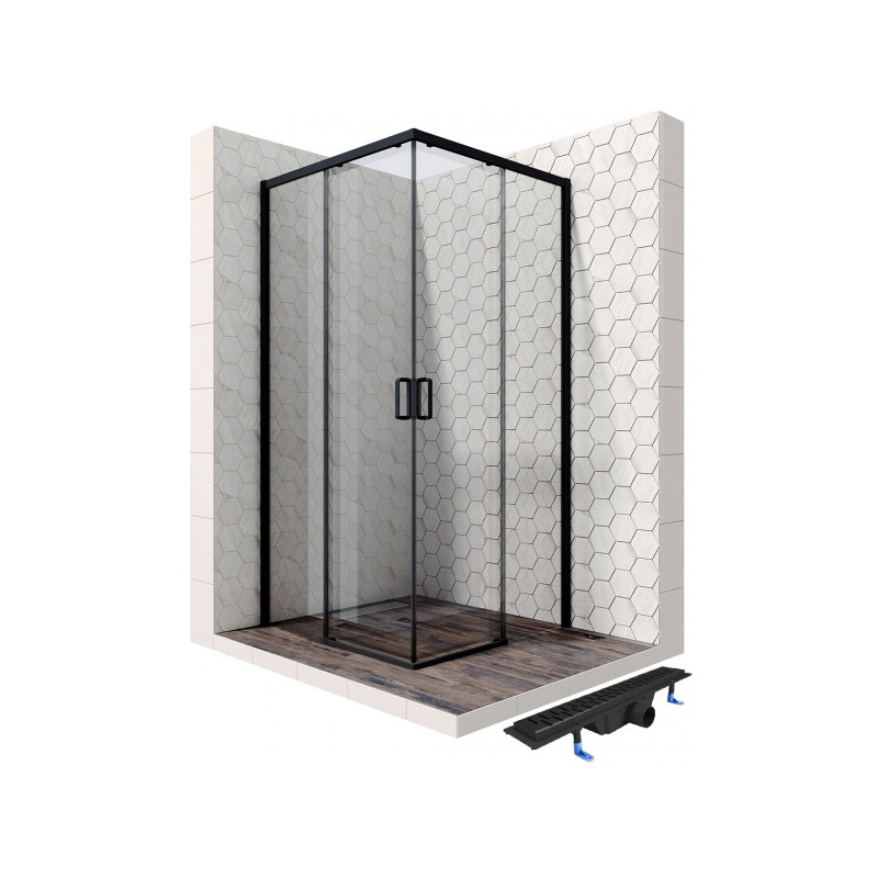 Душевой уголок Ambassador 90х90 11011203-ST3 комплект