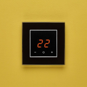 Терморегулятор DeLUMO Orto 9005 классический черный на ж