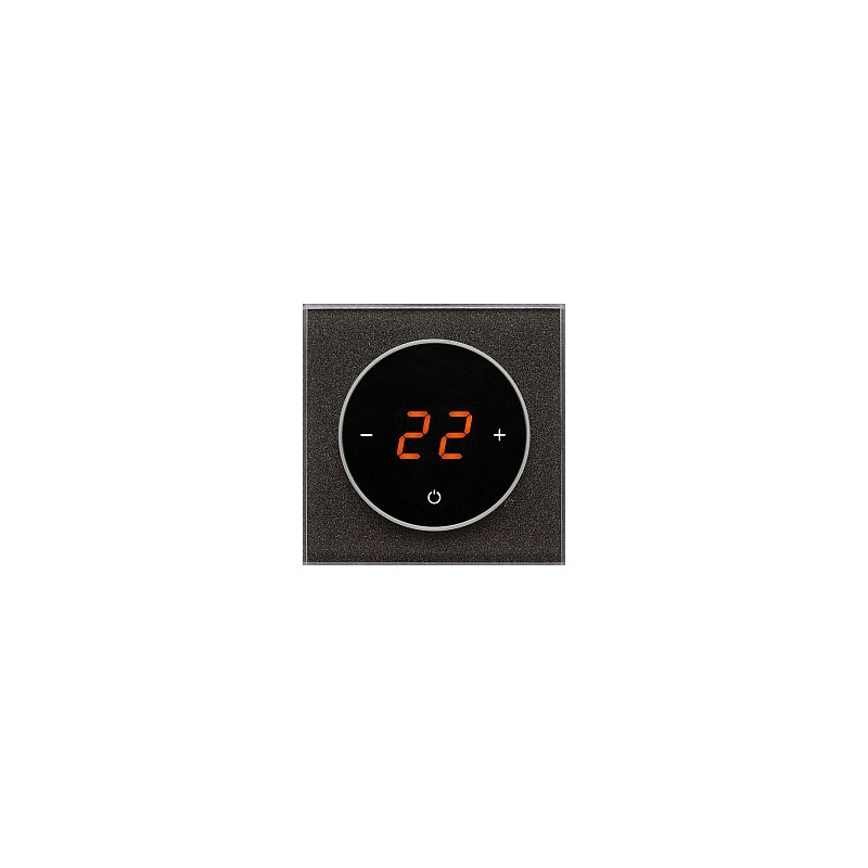 Терморегулятор DeLUMO Takto 0337 сияющий черный