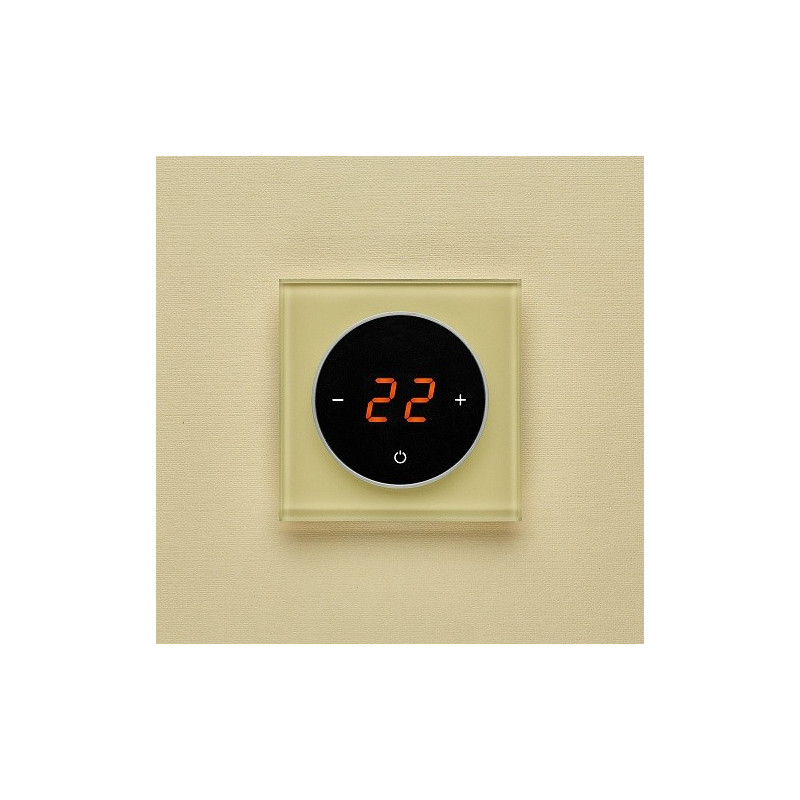 Терморегулятор DeLUMO Takto 1014 классический бежевый на светлой стене