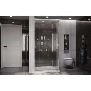 Душевой уголок Ambassador 90х90 14011102-ST4 вид в ванной