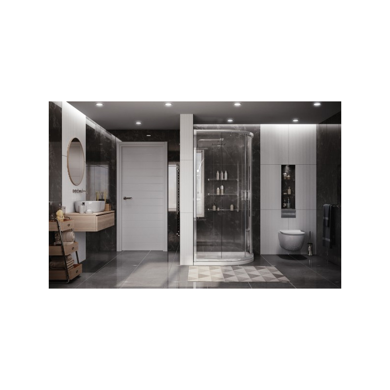 Душевой уголок Ambassador 90х90 14011104-ST4 вид в ванной