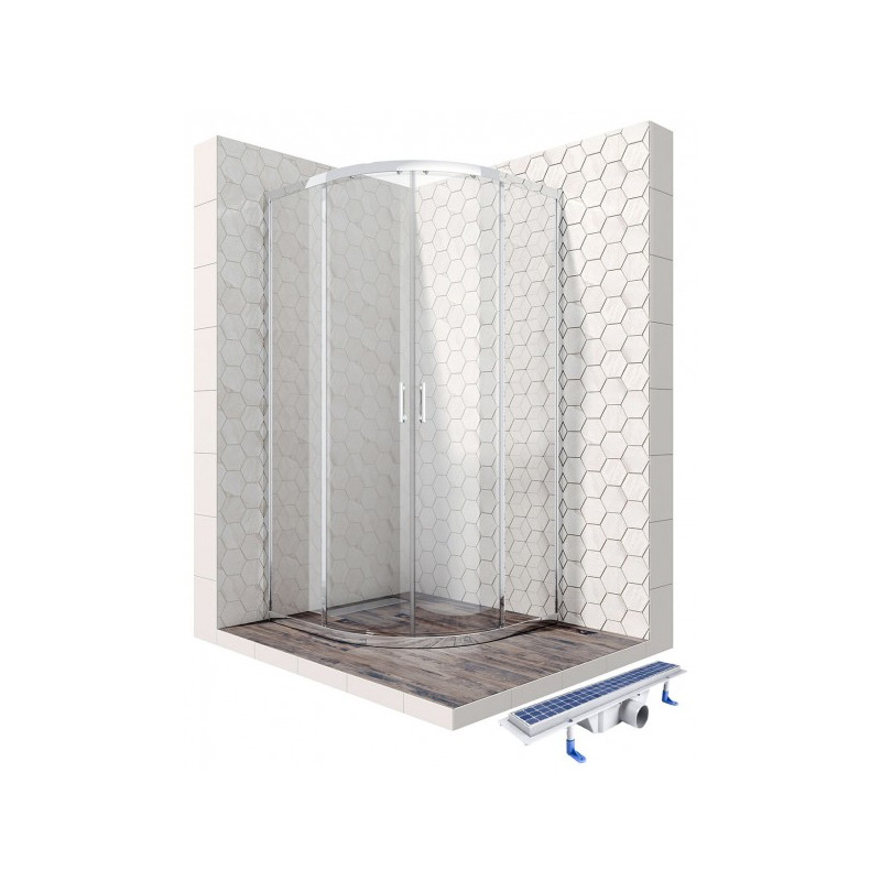 Душевой уголок Ambassador 90х90 14011104-ST4 комплект
