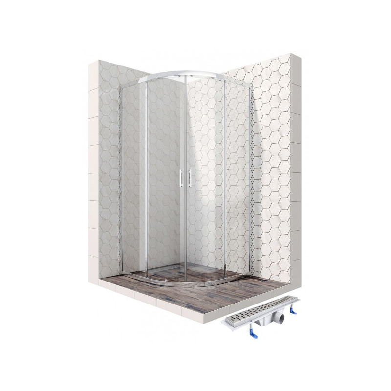 Душевой уголок Ambassador 90х90 14011104-ST5 комплект