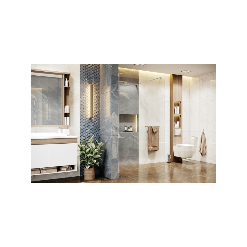 Душевая стенка Ambassador 15031104-ST14 вид в ванной