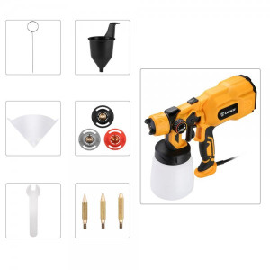 Краскопульт электрический DEKO DKSG55K1 HVLP 018-1043 комплект