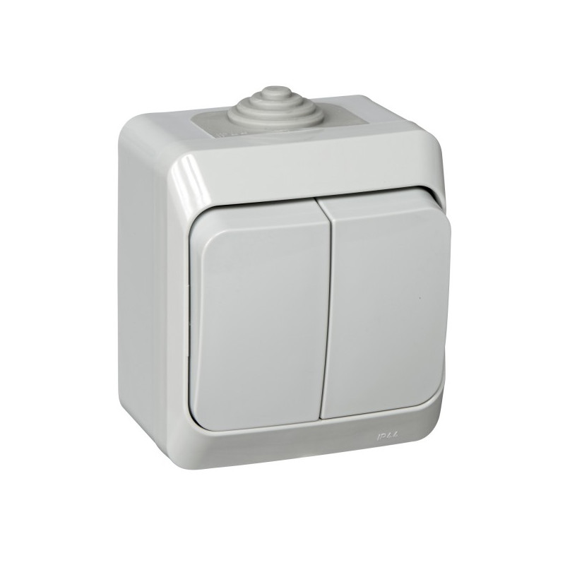 Выключатель Schneider Electric Этюд BA10-042C серый