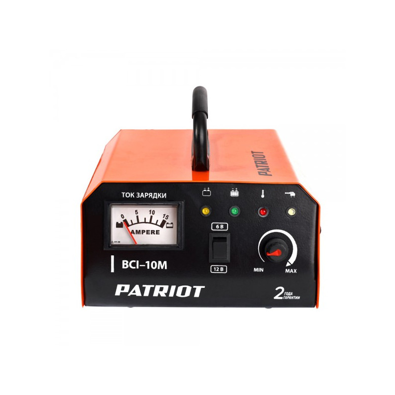 Зарядное устройство Patriot BCI-10M 650303415 лицевая сторона