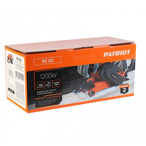 Ленточная шлифмашина Patriot BS 120 110301512  упаковка