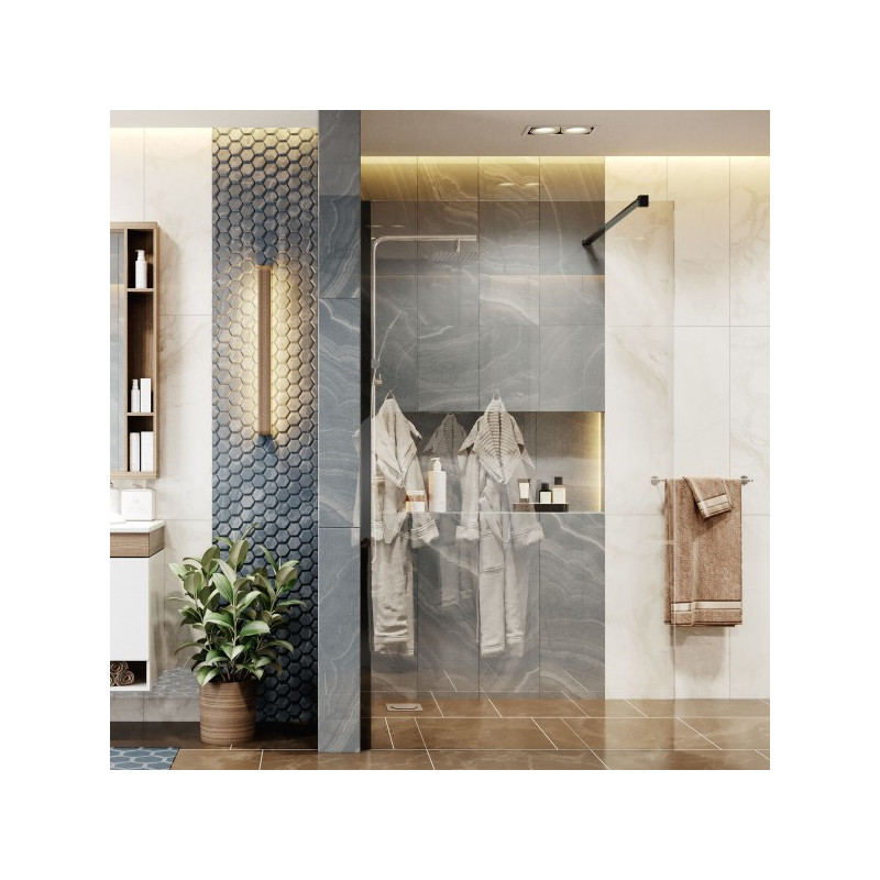 Душевая стенка Ambassador 15031110-ST8 вид в ванной