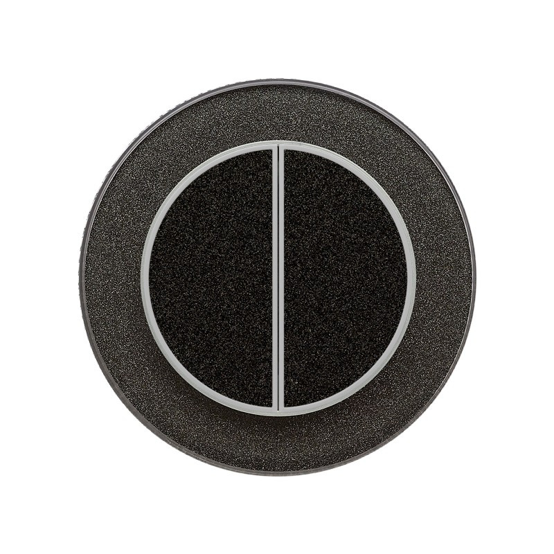 Двухканальный клавишный радиопульт DeLUMO Ronda 0337 сияющий черный