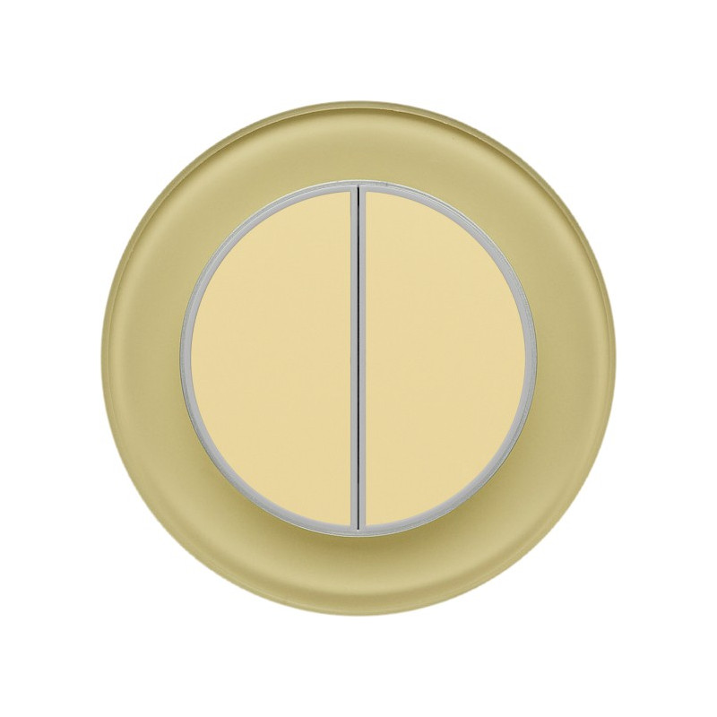 Одноканальный двухклавишный радиопульт DeLUMO Ronda 1014 классический бежевый