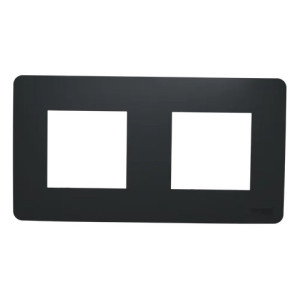 Рамка Schneider Electric New Unica Studio NU200454 антрацит вид спереди