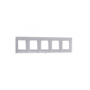 Рамка Schneider Electric New Unica Studio NU201018 белый вид сзади