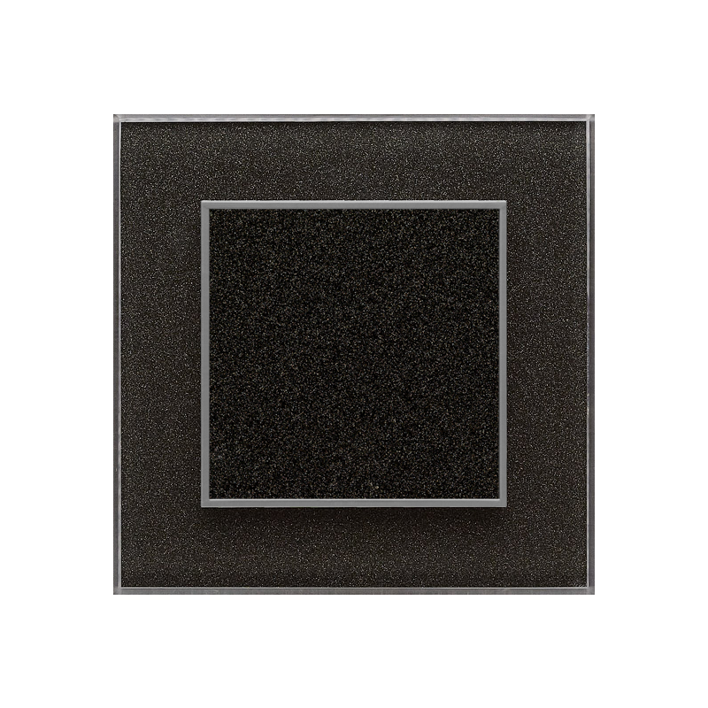 Одноканальный клавишный радиопульт DeLUMO Orto 0337 сияющий черный