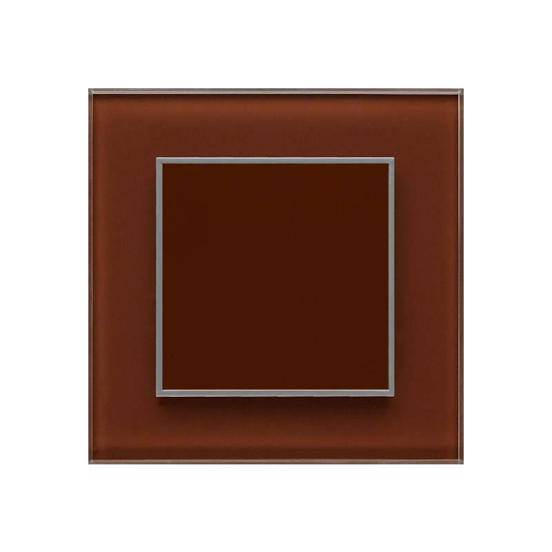 Одноканальный клавишный радиопульт DeLUMO Orto 8017 темный коричневый