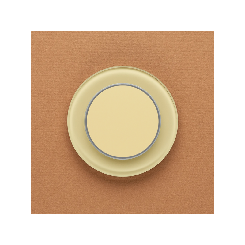 Одноканальный клавишный радиопульт DeLUMO Ronda 1014 классический бежевый на оранжевой стене