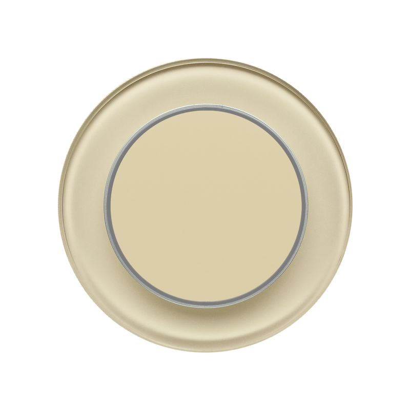 Одноканальный клавишный радиопульт DeLUMO Ronda 1015 светлый бежевый