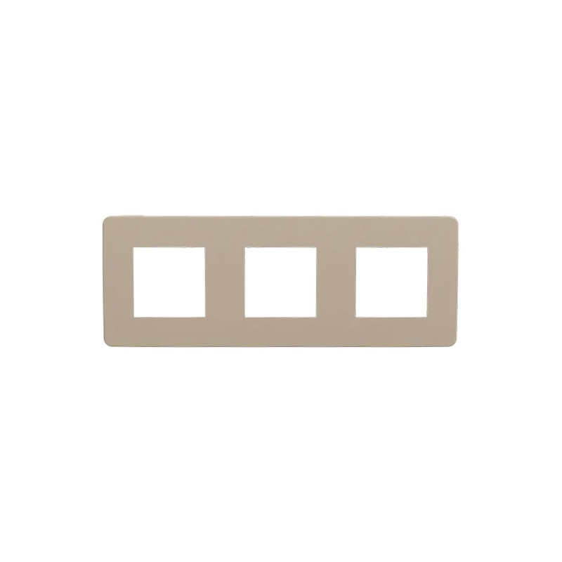 Рамка Schneider Electric New Unica Studio Color NU280627 песочный/бежевый вид спереди