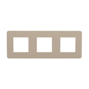 Рамка Schneider Electric New Unica Studio Color NU280627 песочный/бежевый вид спереди