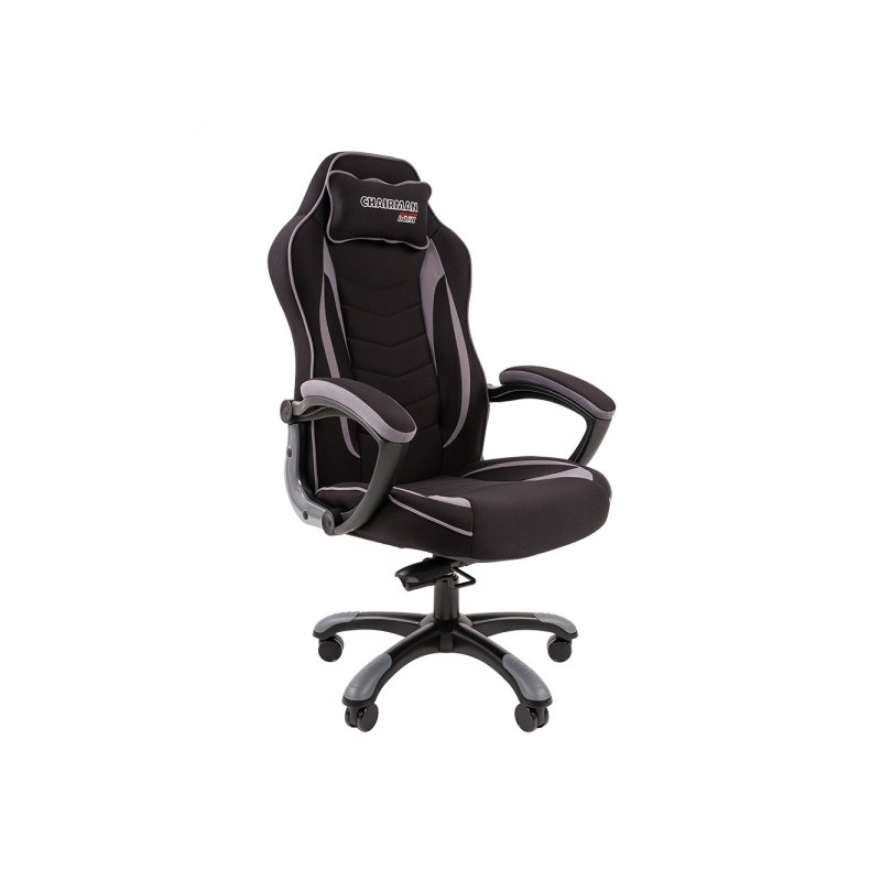 Кресло геймерское Chairman Game 28 черный/серый