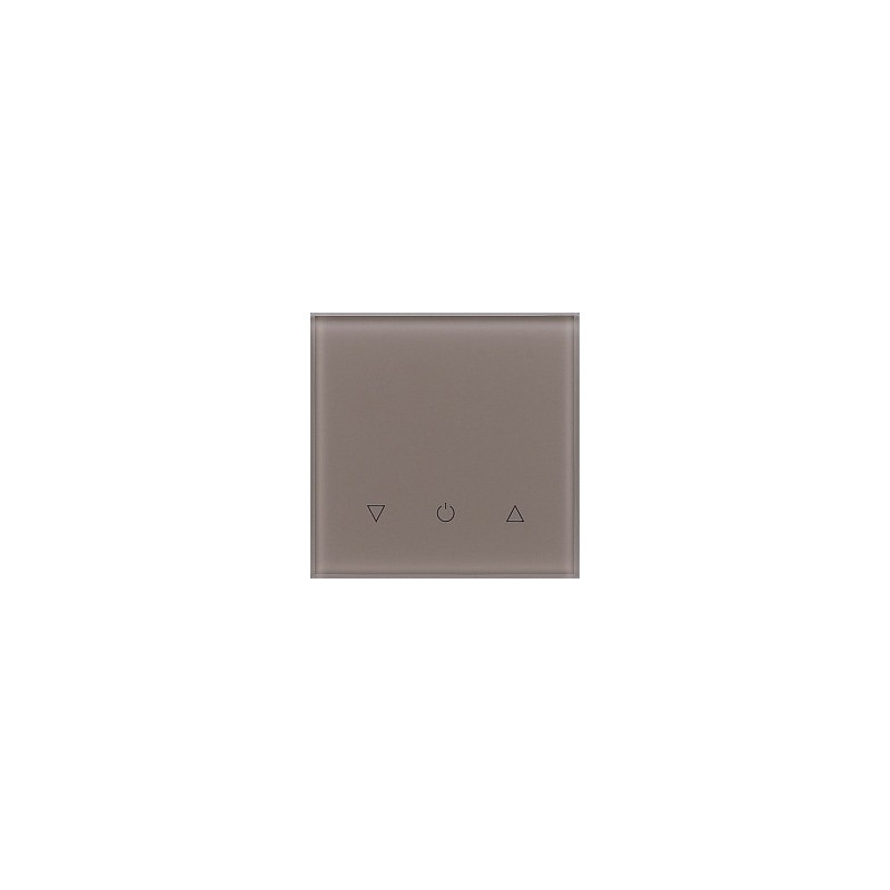 Одноканальный трехклавишный сенсорный радиопульт DeLUMO Senso 1236 светлый коричневый