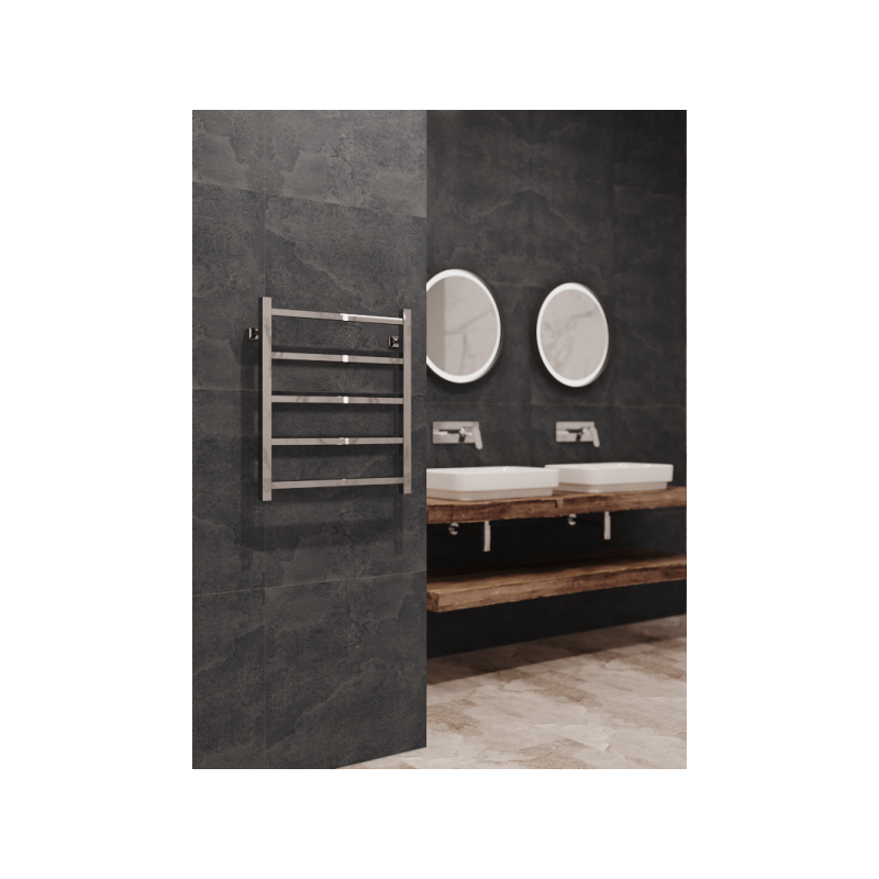 Полотенцесушитель Stinox Quatro 500x600 БП (1/2") на стене