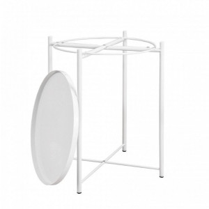 Журнальный столик AksHome Trick 66916 белый съемная столешница