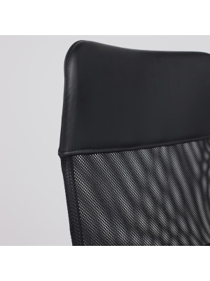 Кресло компьютерное AksHome Aria черный подголовник