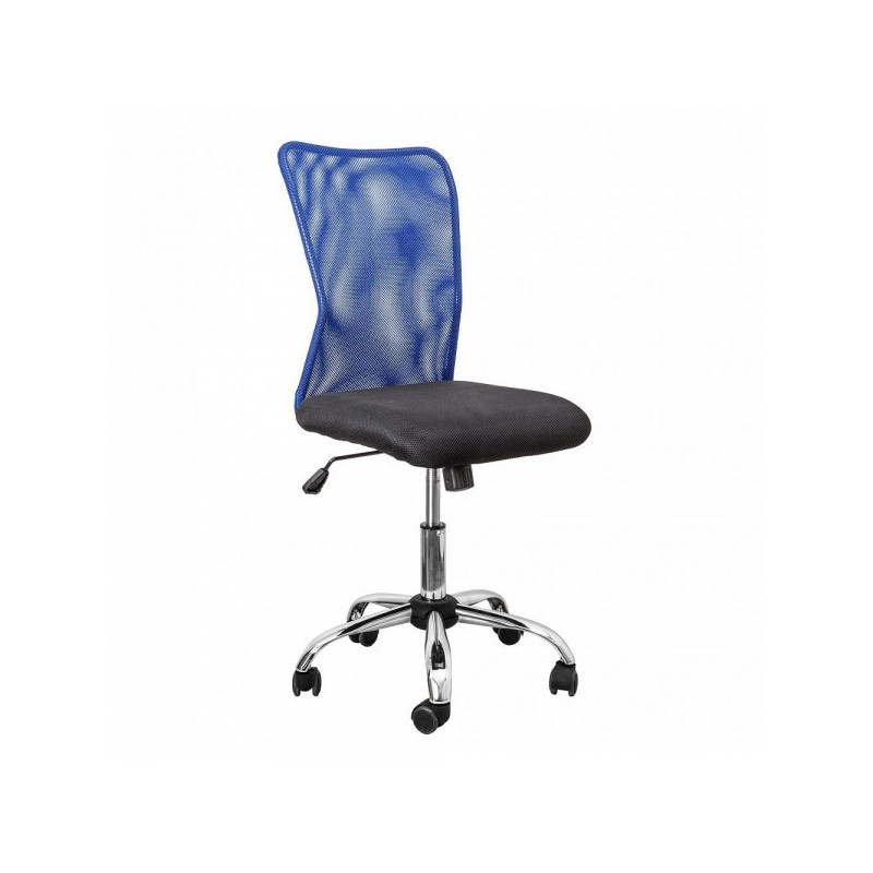 Кресло компьютерное AksHome Аrtur синий/черный
