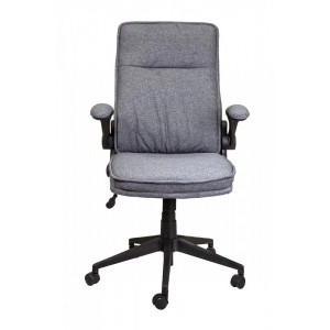 Кресло компьютерное AksHome Boris серый dbl cgthtlb