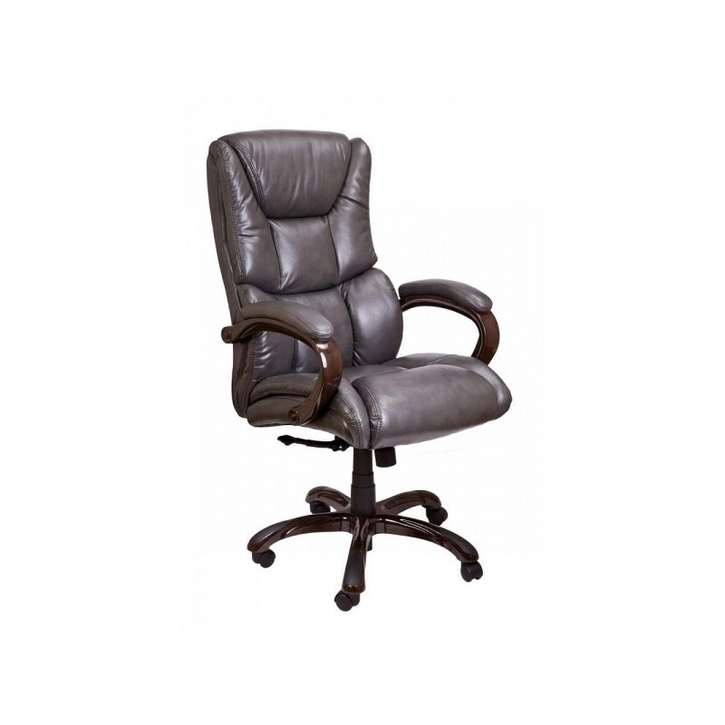 Кресло компьютерное AksHome Boss серый
