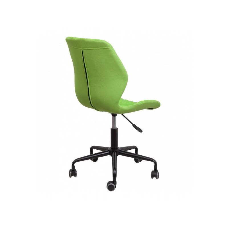 Кресло компьютерное AksHome Delfin салатовый вид сзади