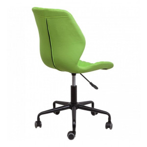 Кресло компьютерное AksHome Delfin салатовый вид сзади